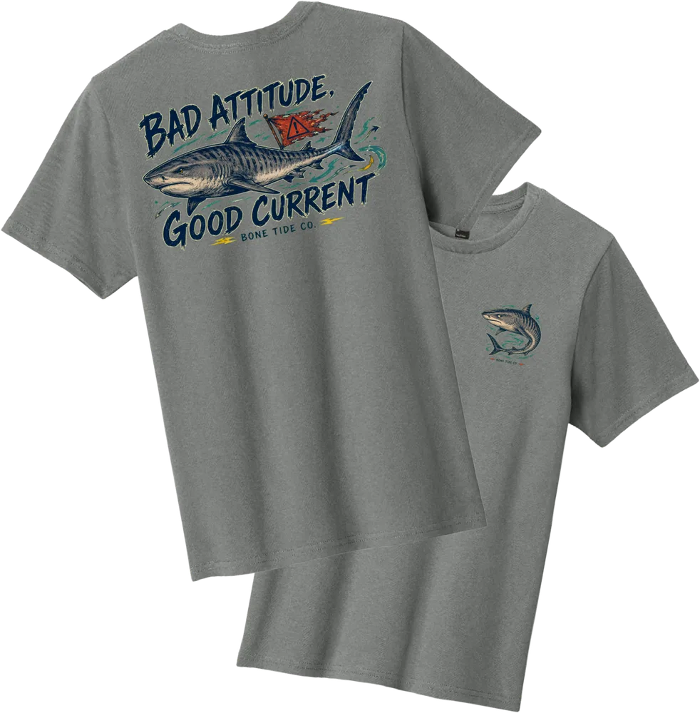 Bad Attitude Good Current - Medium Grey