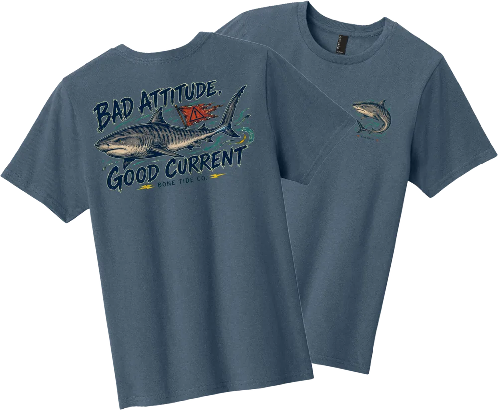 Bad Attitude Good Current - Steel Blue