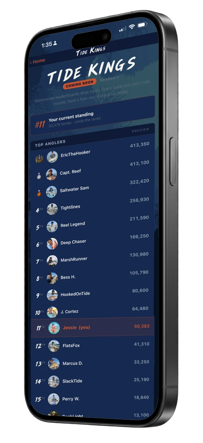 Tide Kings leaderboard