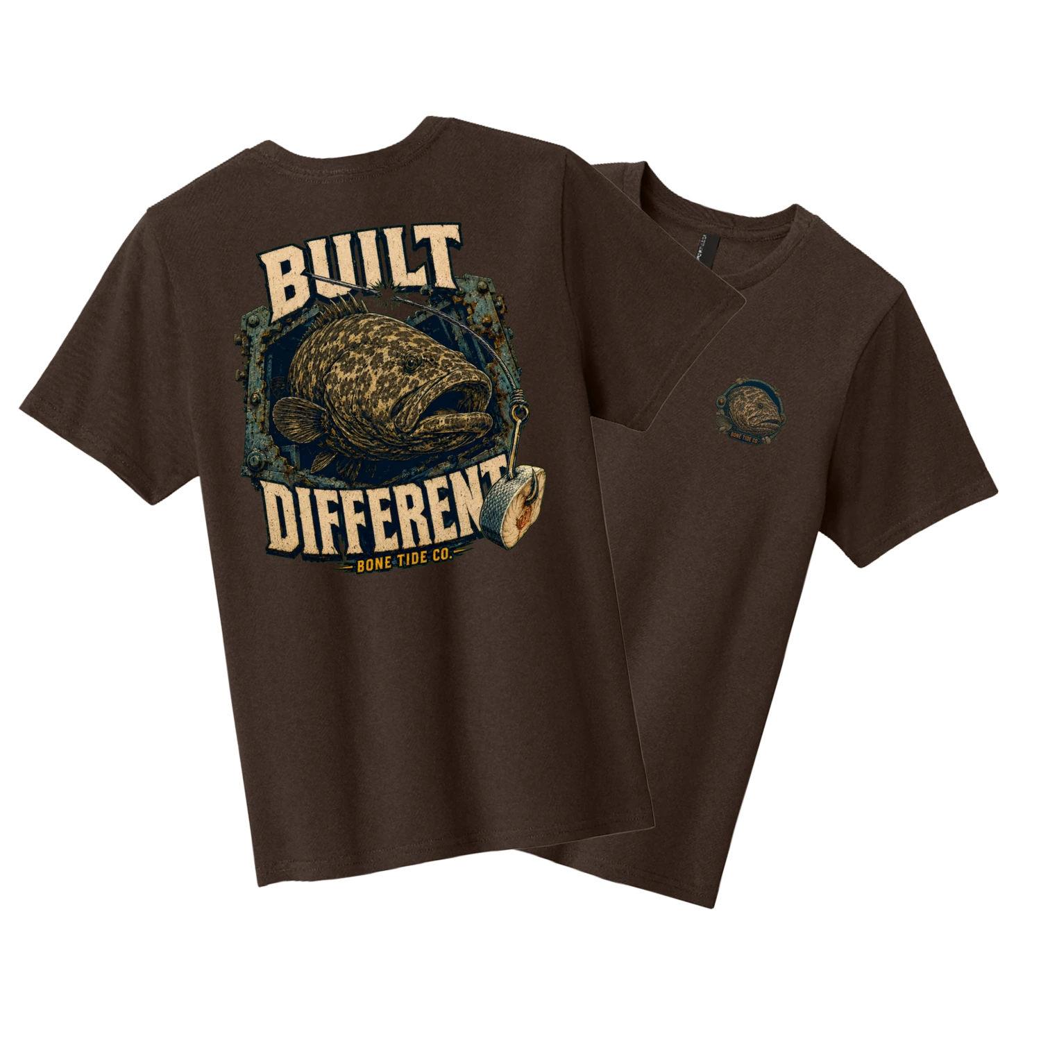 Built Different - Dark Chocolate Brown