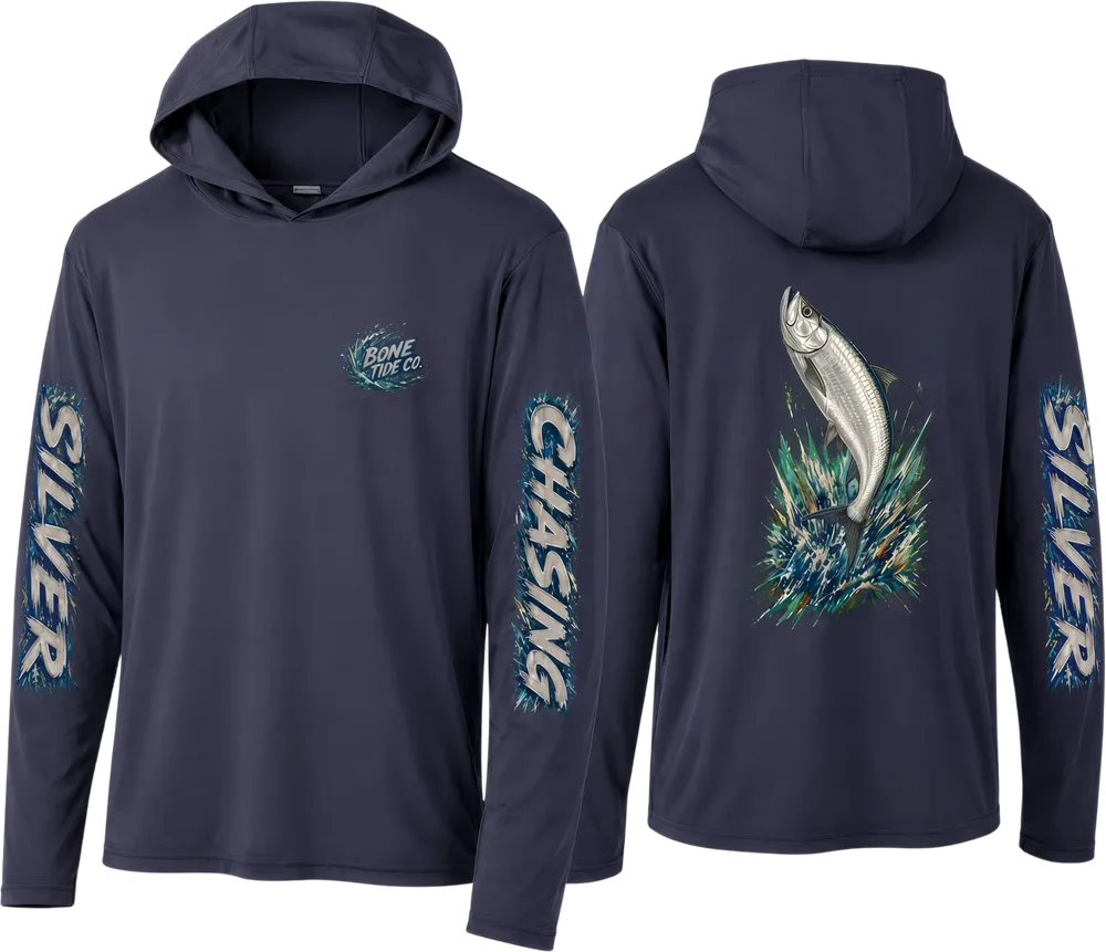 Chasing Silver Youth Hooded Longsleeve