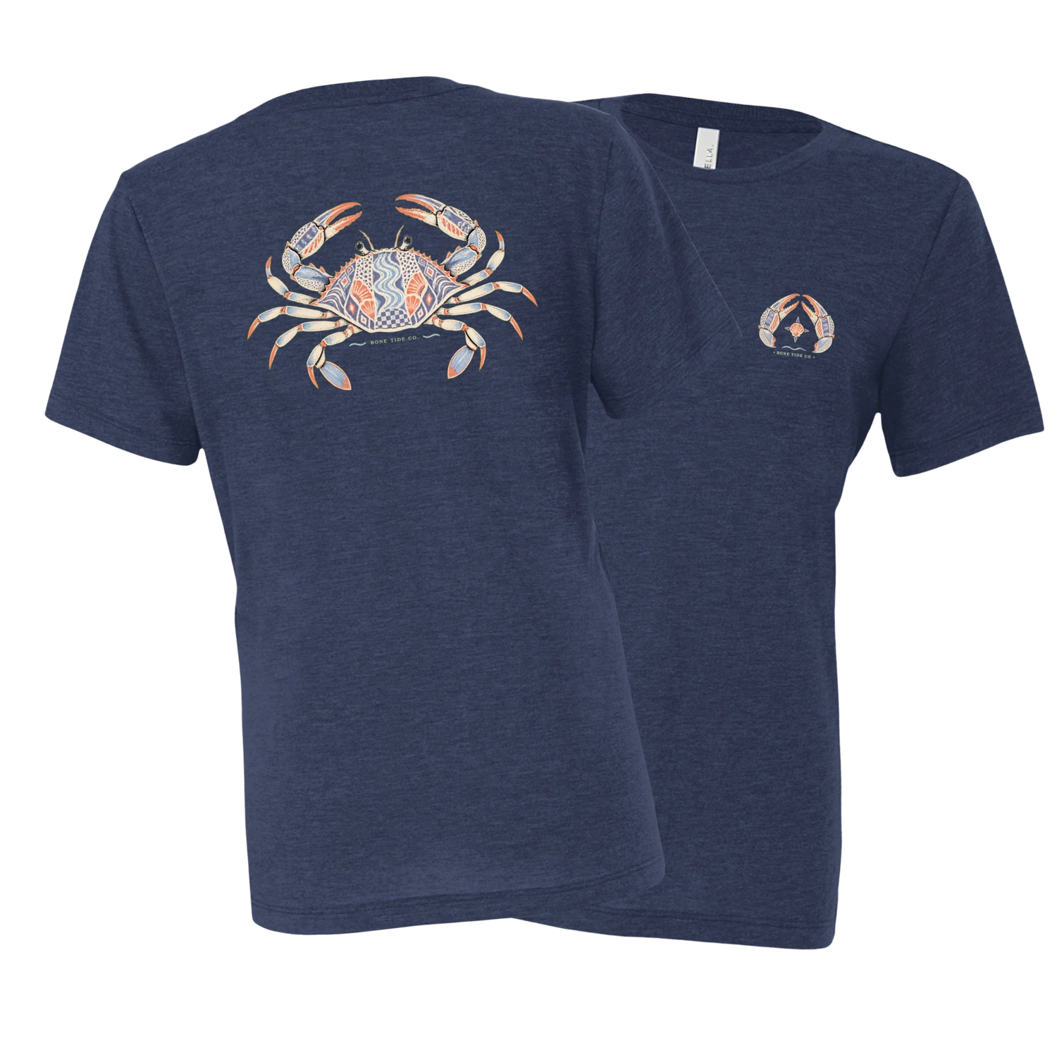 Crab - Solid Navy Triblend