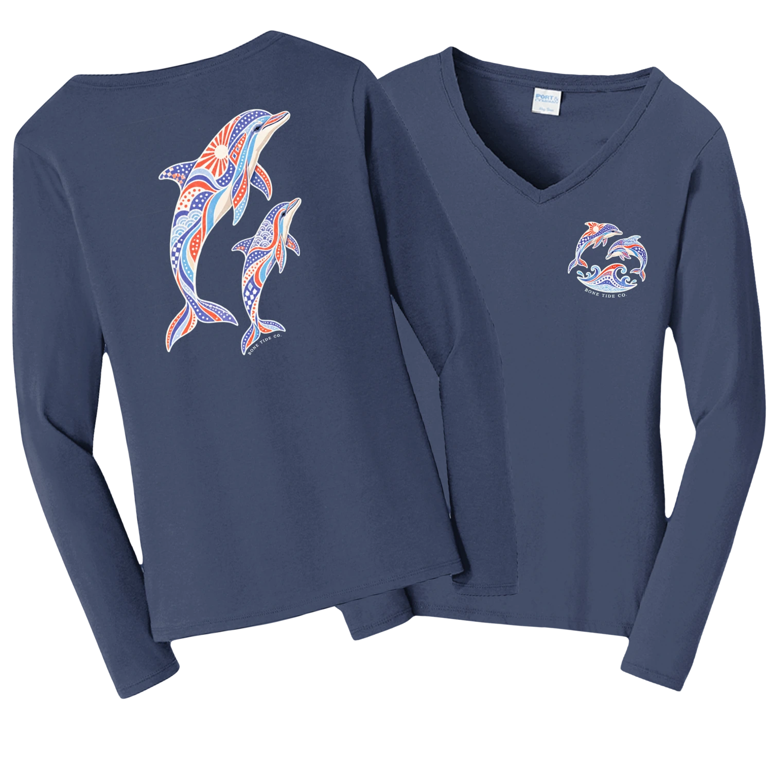 Dolphin Longsleeve - Team Navy