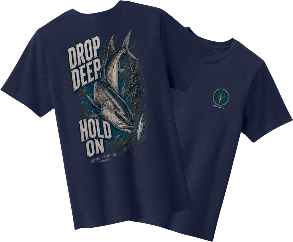 Drop Deep Hold on - True Navy