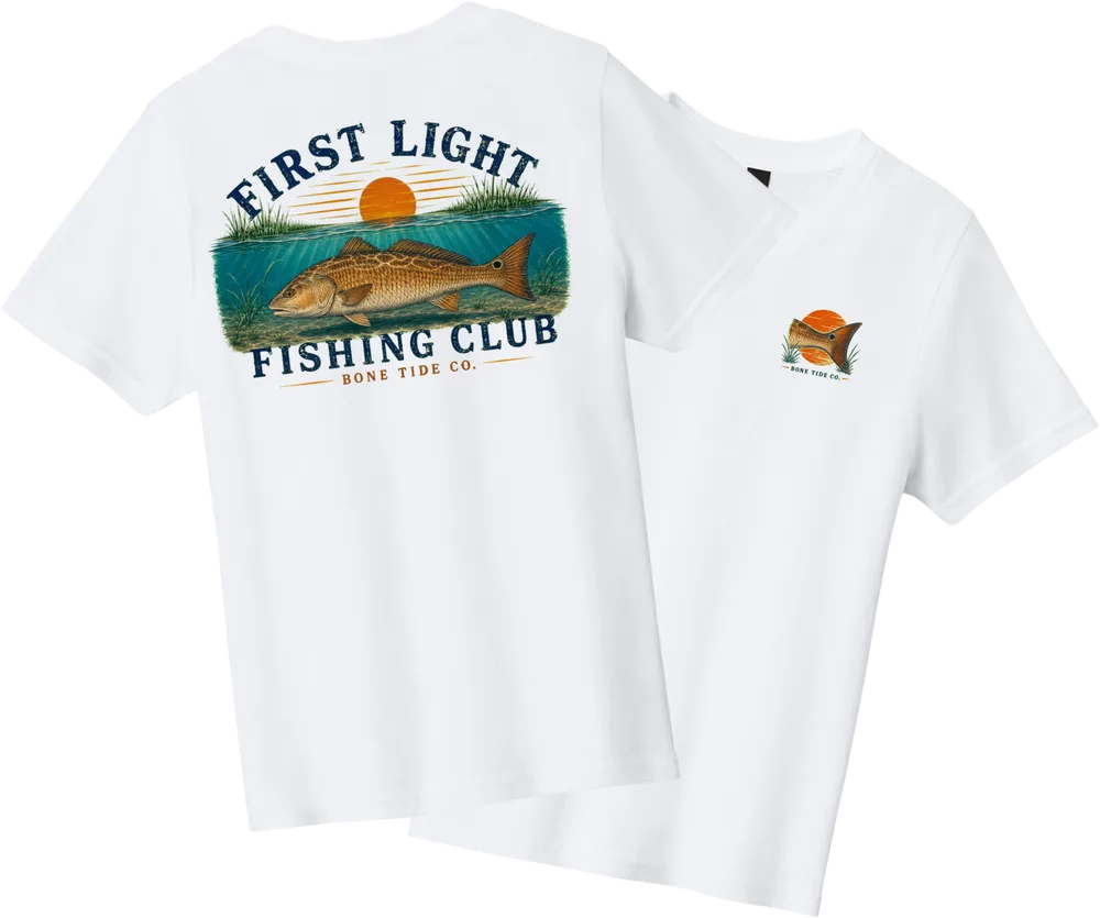 First Light Fishing Club - White