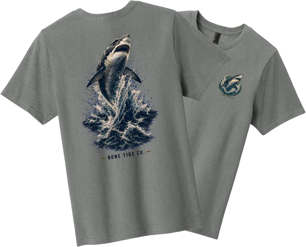 Great White Jump - Medium Grey