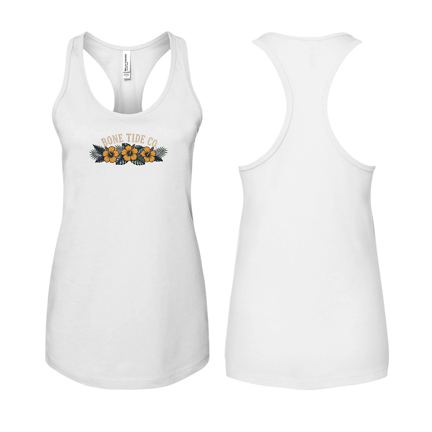 Hibiscus Womens Racerback
