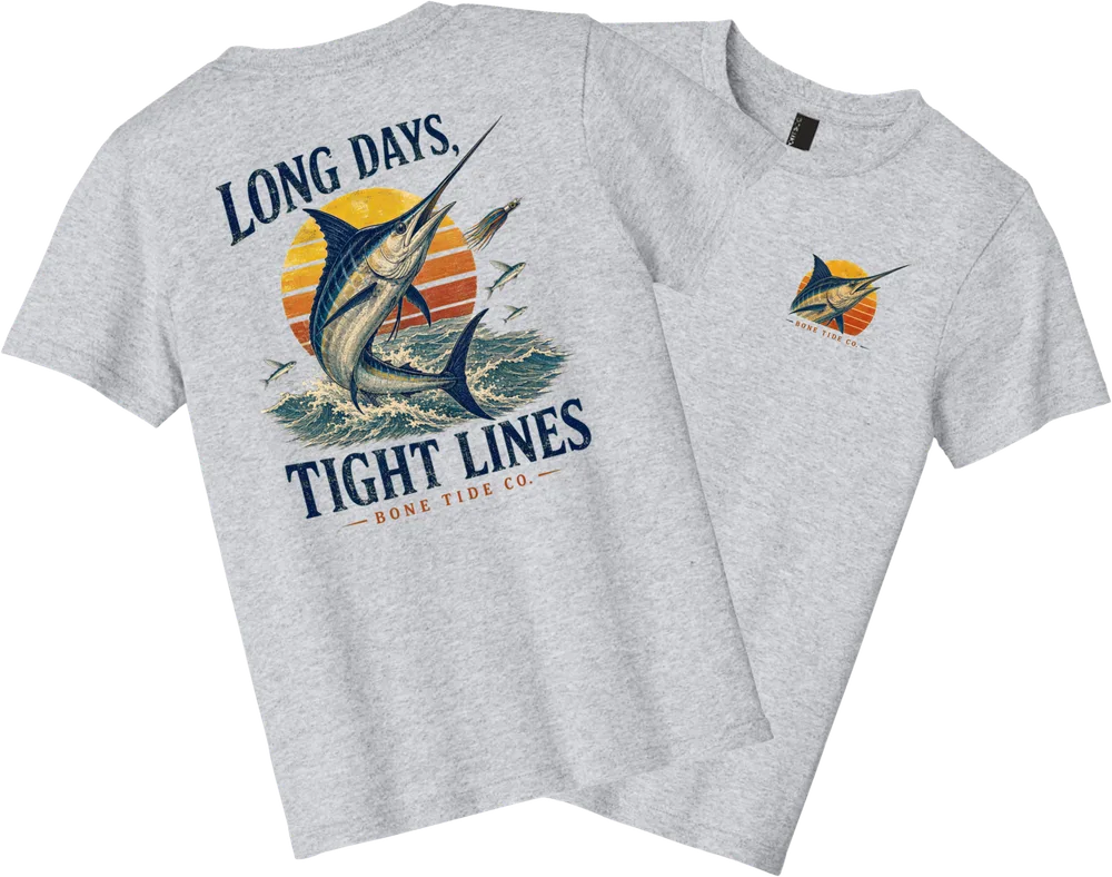 Long Days Tight Lines - Ash
