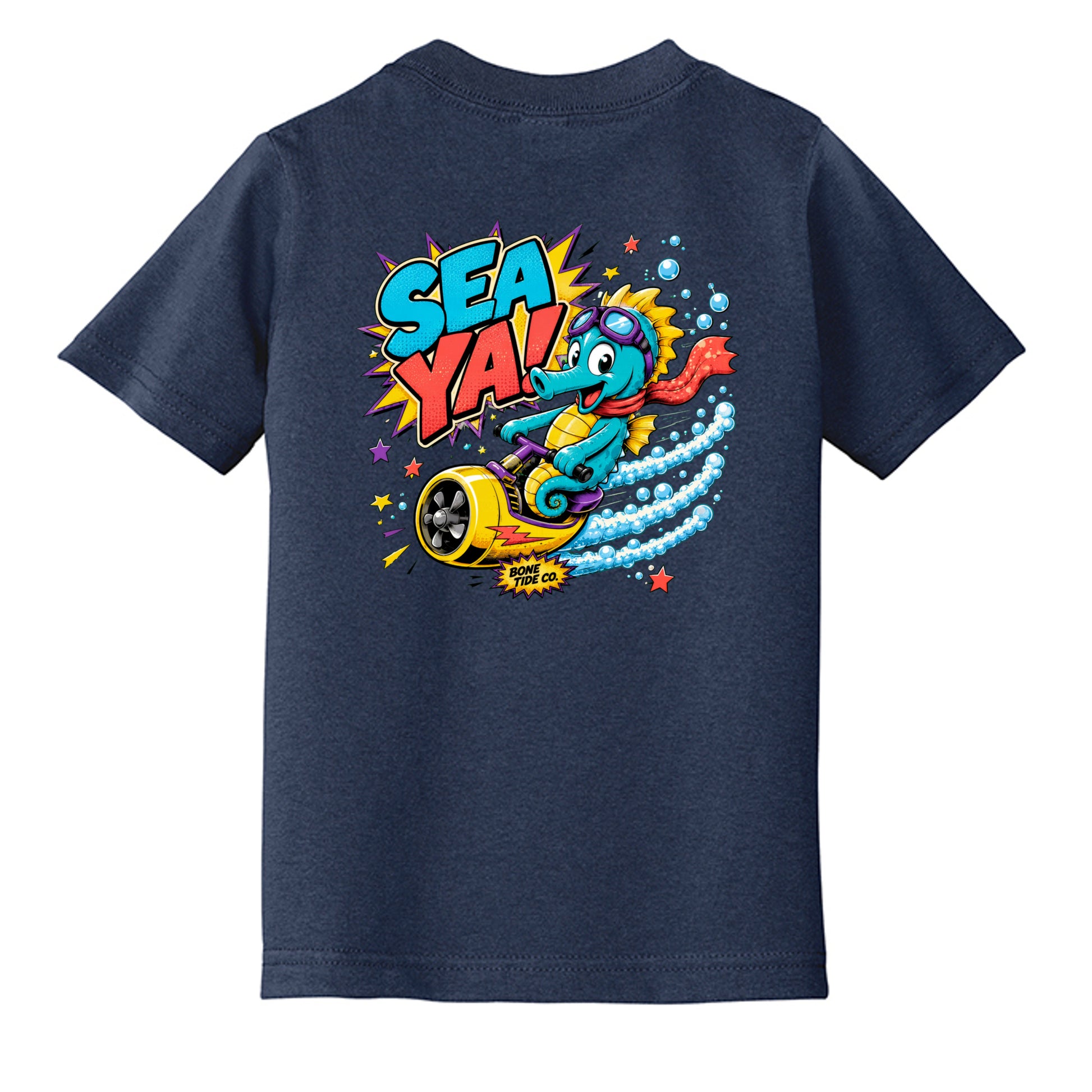 Navy - CAR54T - BACK