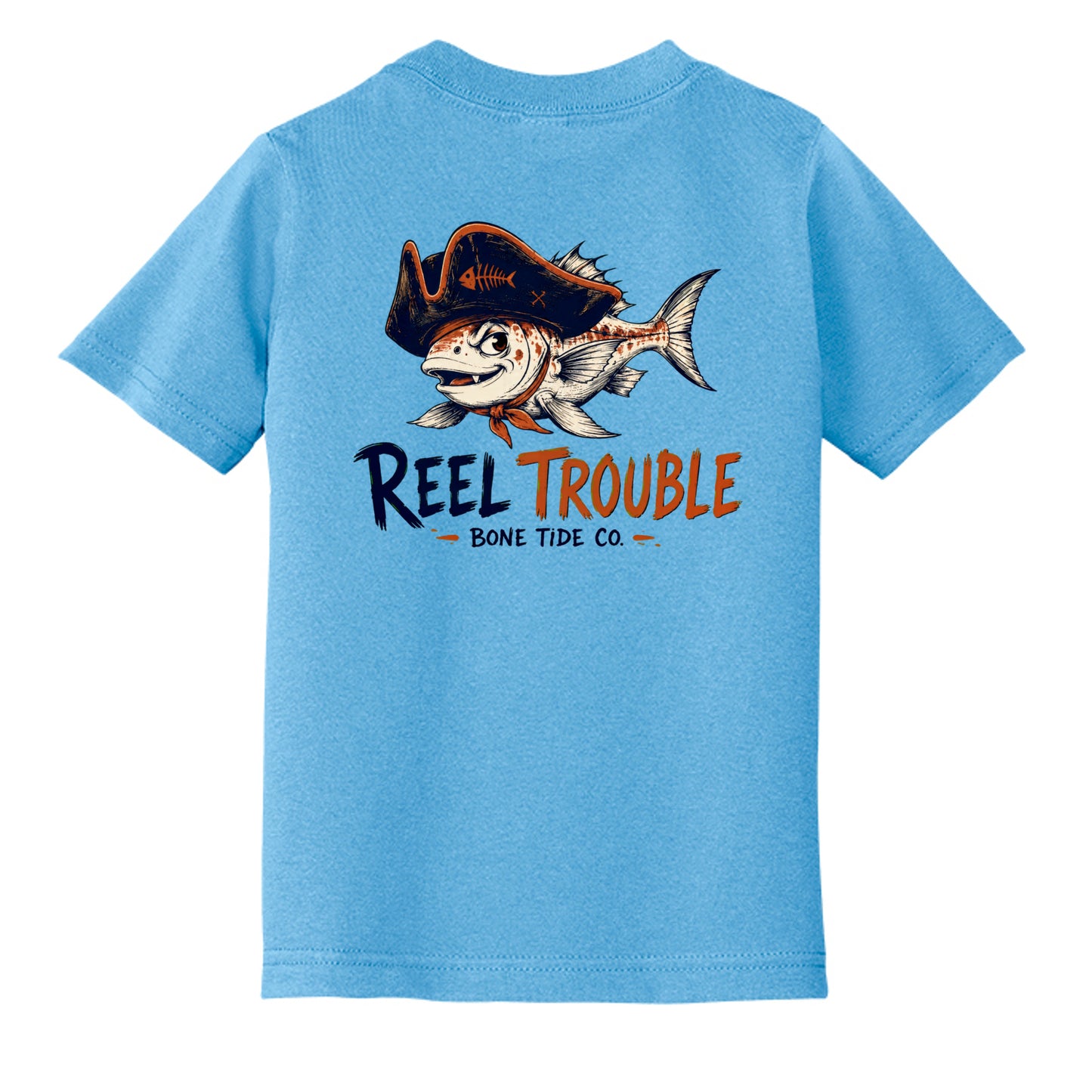 Aquatic Blue - CAR54T - BACK