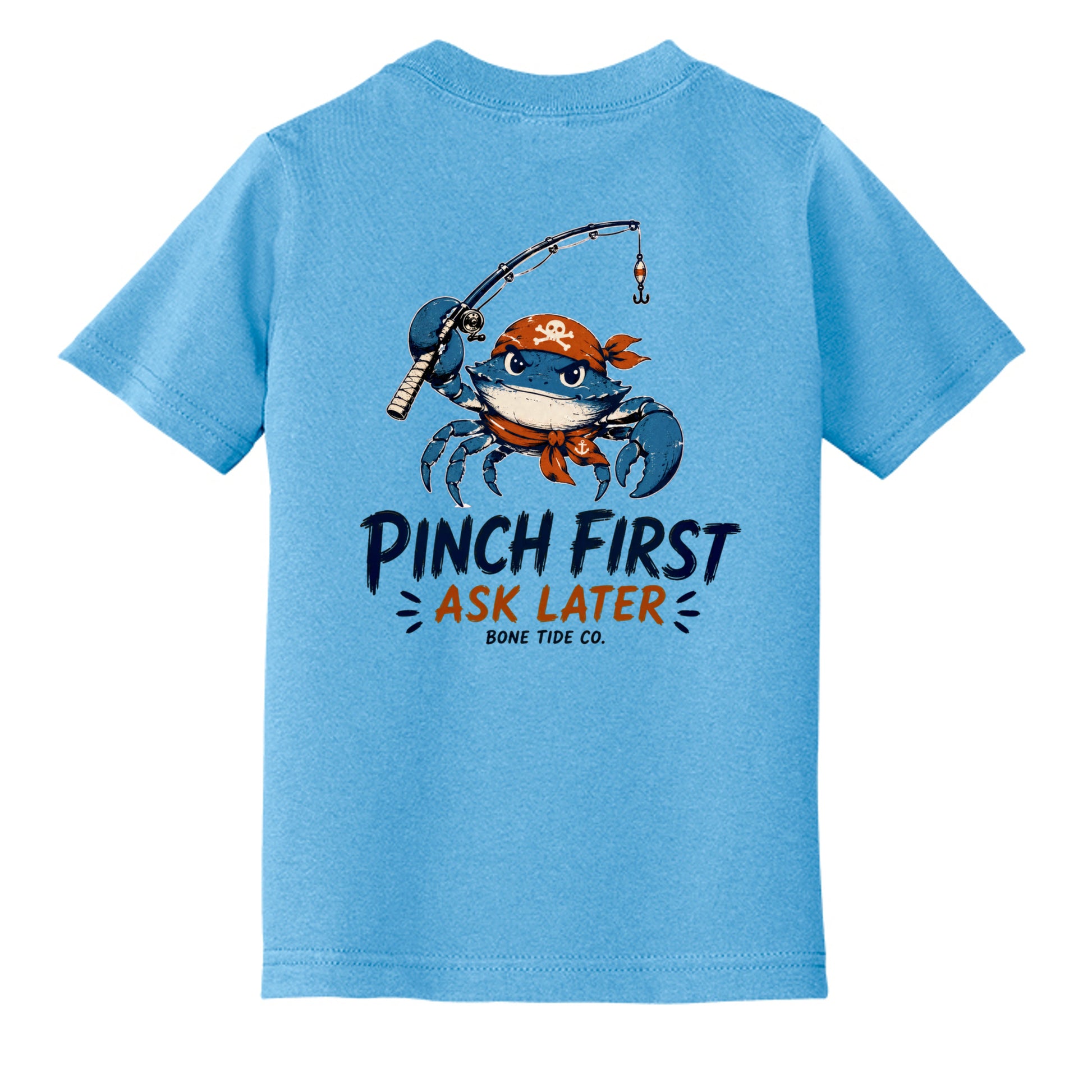 Aquatic Blue - CAR54T - BACK