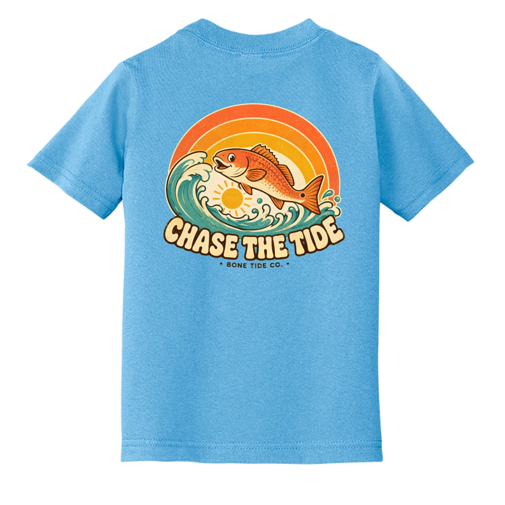 Aquatic Blue - CAR54T - BACK