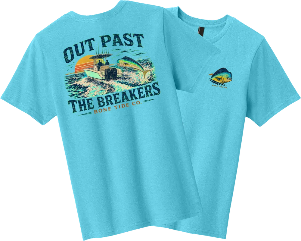 Out Past the Breakers - Aquatic Blue