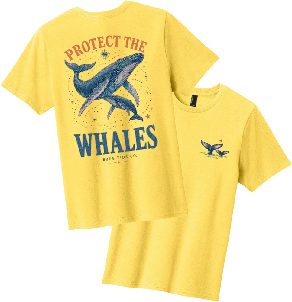 Protect the whales - Yellow