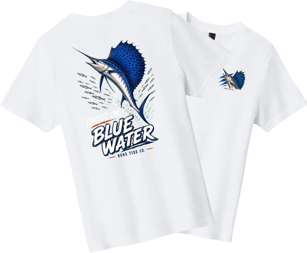 Raised on Bluewater - White