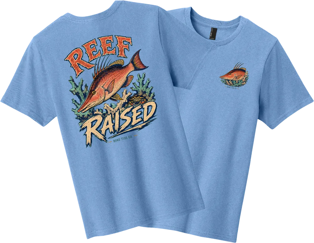 Reef Raised - Carolina Blue