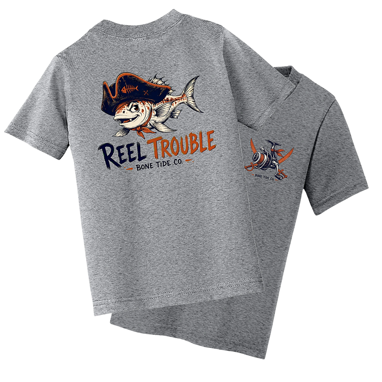 Reel Trouble - Athletic Heather