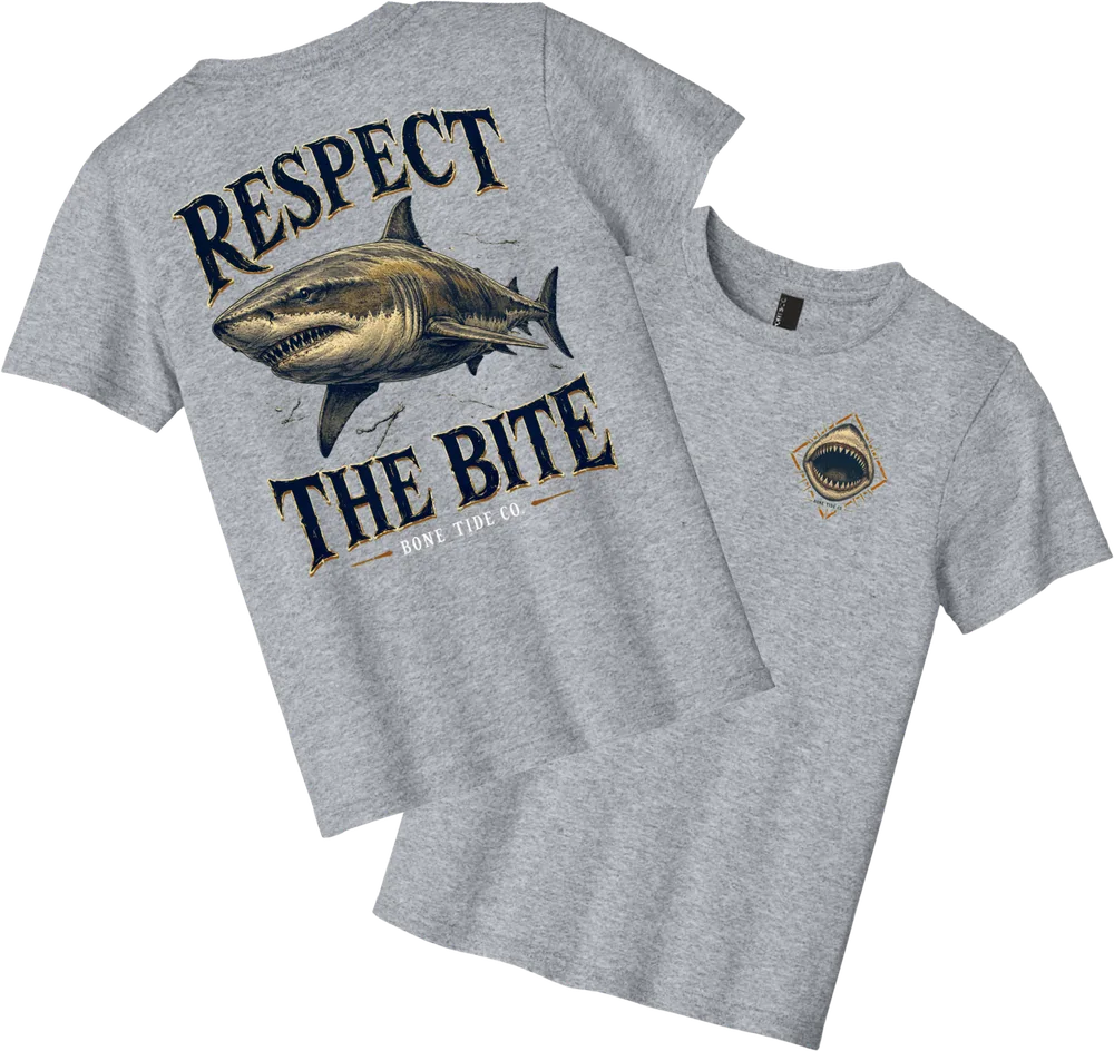 Respect the Bite - Athletic Heather