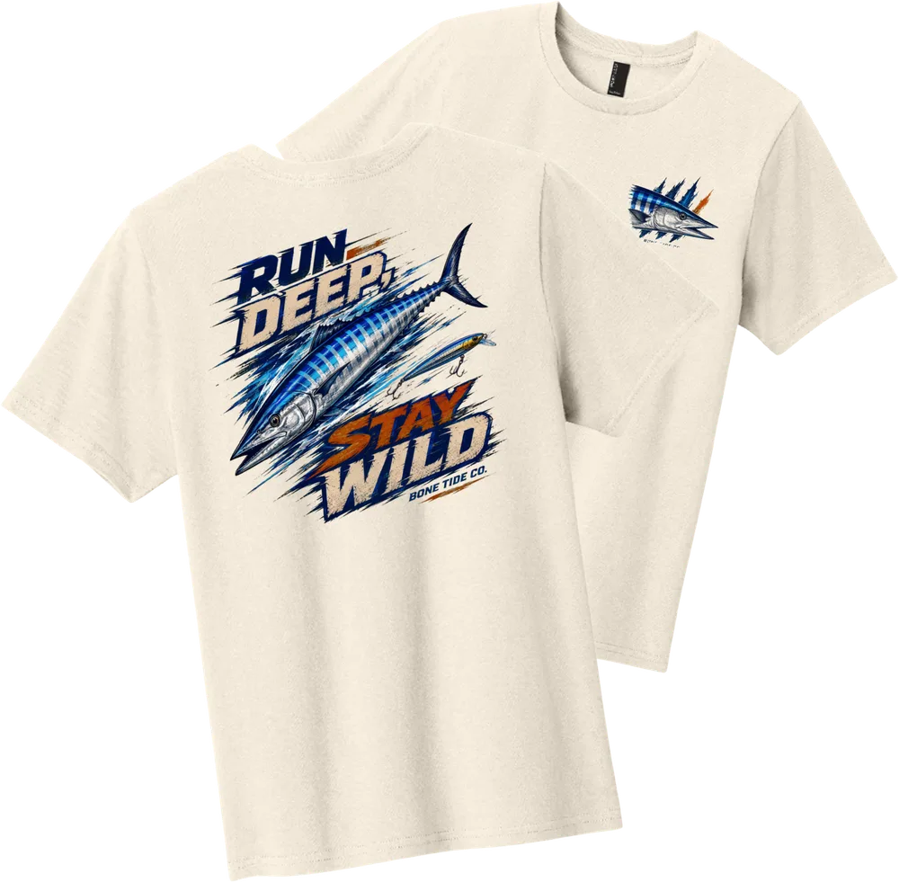 Run Deep Stay Wild - Natural
