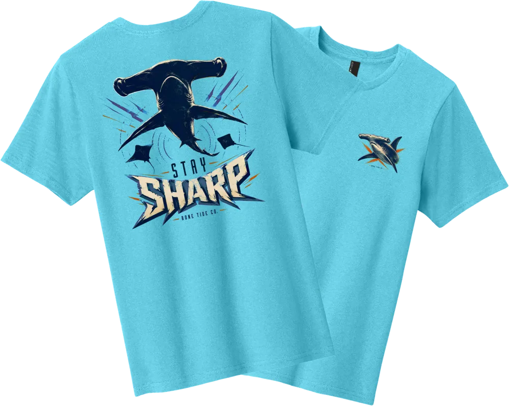 Stay Sharp - Aquatic Blue