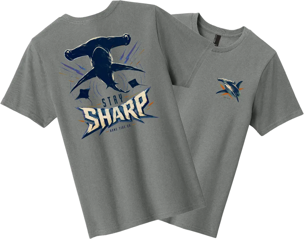 Stay Sharp - Medium Grey
