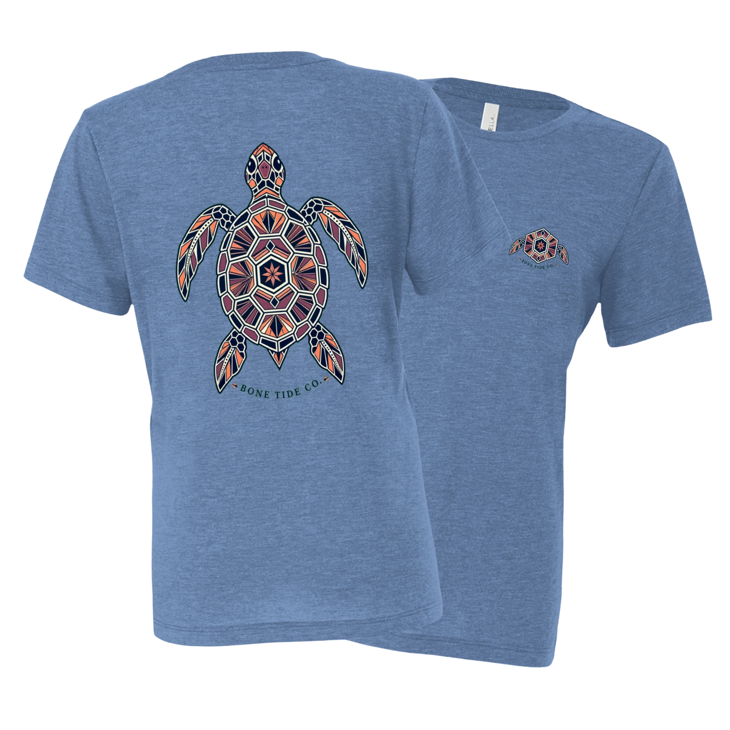 Turtle - Blue Triblend