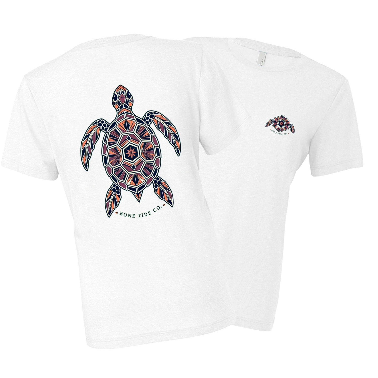 Turtle - SOLID WHT TRIBELND